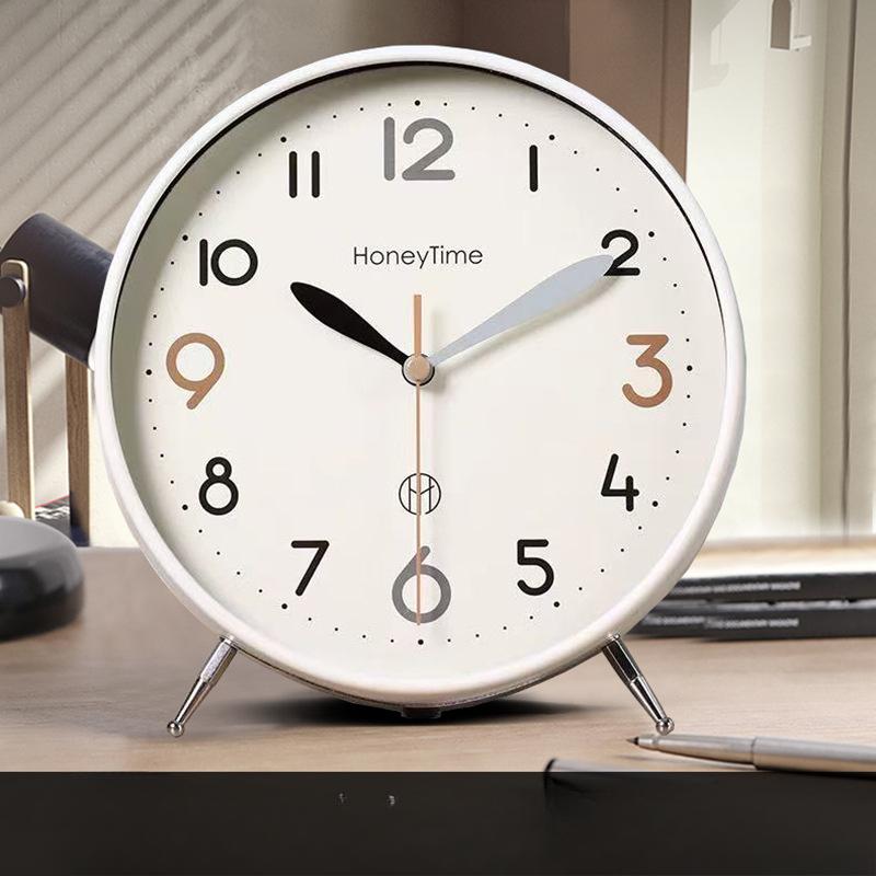 

Бесшумные настенные часы для гостиной Современные простые настольные часы Высококлассные часы Новые настольные часы Бытовые часы Настольные часы 8 inch