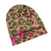 Everyday Floral Leopard Print Modern Adult Beanie Designed To with Laid-Back Street Style Or Elevate Easy Outfits with Understated Edge
