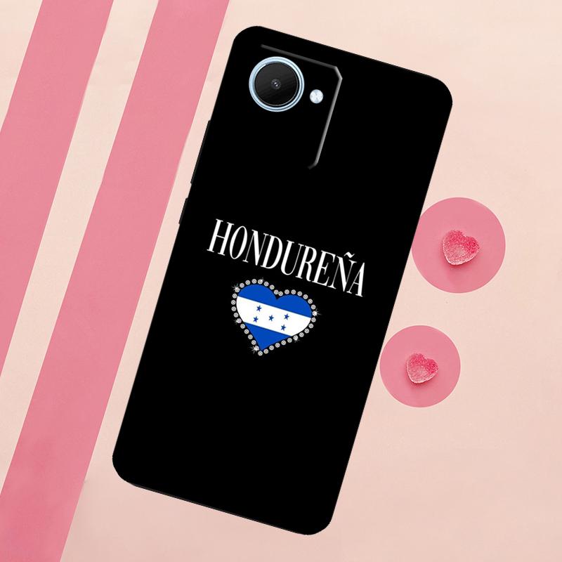 Honduras Flag For Realme 15 10 11 12 13 14 Pro Plus C65 C67 C75 C63 C61 C55 C51 C53 C35 GT6 GT7 Pro Case