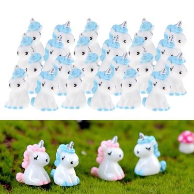 15x 2 Mini Resin Cute Statues Fairy Garden Ornaments Christmas Gifts