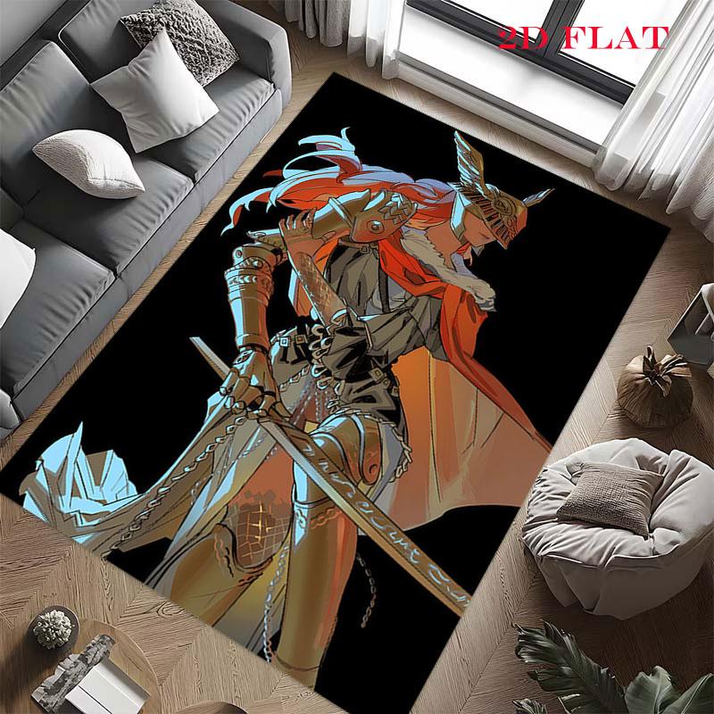 Malenia Valkyrie Carpet Rug for Living Room Bedroom Home Sofa Decoration,Kids play Nonslip Floor Mat