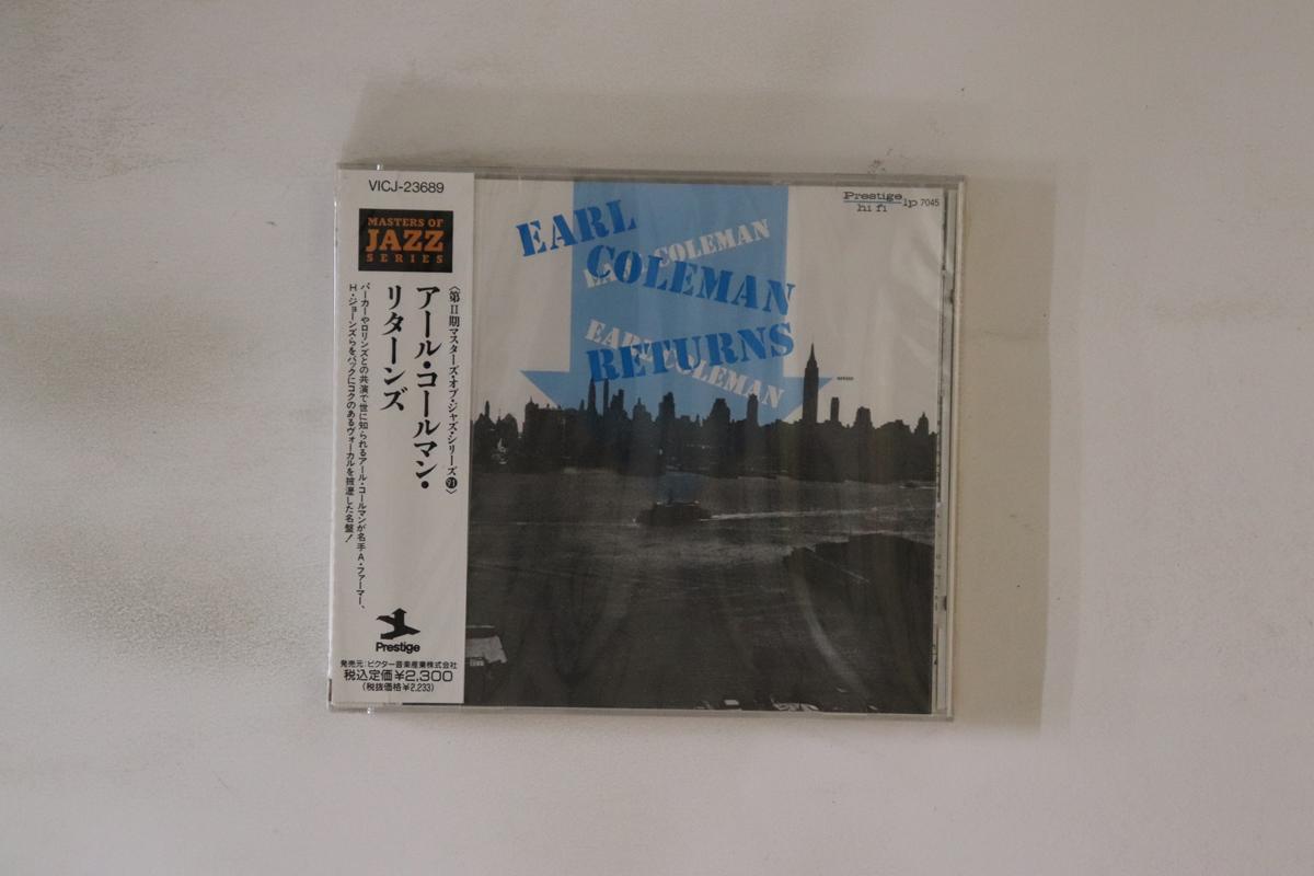 

CD EARL COLEMAN - Earl Coleman Returns VICJ23689 PRESTIGE 1991 Japan Obi Jazz Used