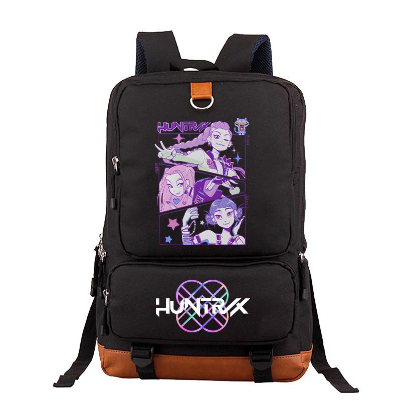 Anime Cartoon Peripheral Korean Version Student Schoolbag Large Capacity Leisure Travel Bag Personalized Printing Backpack