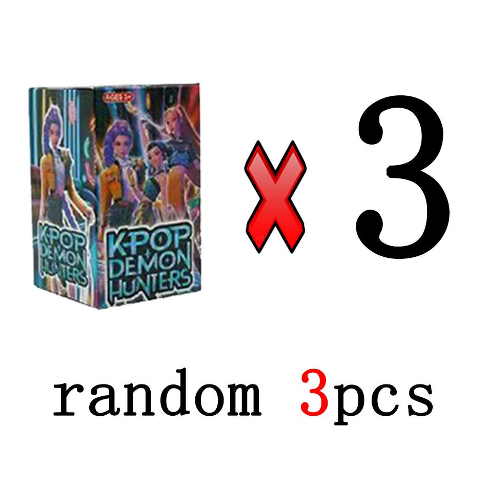 Anime Kpop Demon Hunters blind box Action Figure Toys Derpys Tiger Ranimeumi Mira Zoey Sussy Figurine Doll For Fans Gift