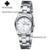 WWOOR 8804 Women's Trendy Luminous Steel Band Calendar Watch