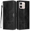 Wallet Case for 600 Lite 5G - Leather/PU, Black, With Lanyard