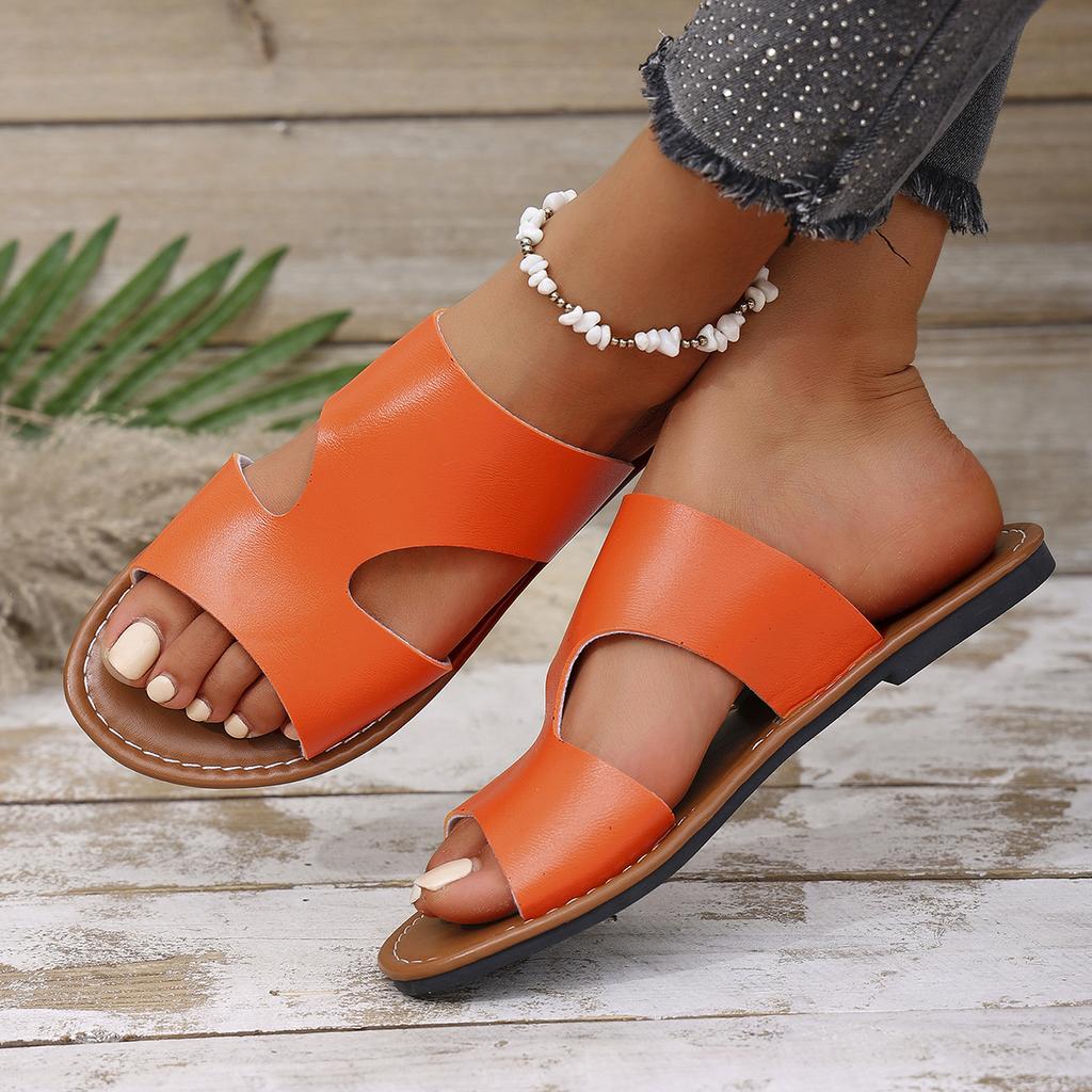 Fashion Women Slippers Lightweight Casual Platform Sandals 2025 Summer New Fashion Roman Women Shoes Slip on Retro Slippers Slides Women
