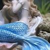 Aquarium Meerjungfrauen Dekoration Realistisches Design Harz Ornament Farben für