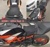 3 Layer Net Seat Cover Non-slip Breathable for Motorcycle Size S