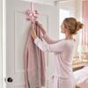 No Drilling Door Storage Hook Metal Hanging Organizer Hook Over The Door Hooks  Bathroom