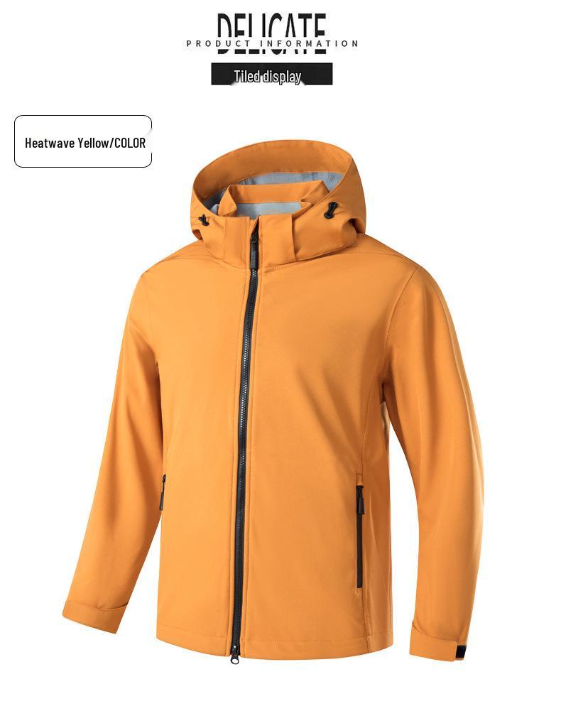 Unisex Windproof Waterproof Softshell Mountaineering Jacket - Fashionable & Versatile