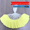 Color Adhesive Jewelry Hang Tags with String - Blank Paper Labels for Handwriting