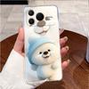 Cute Panda Cat Rabbit Pattern Phone Case For Honor Power2 Transparent TPU Silicone Shockproof Soft Casing For Honor Power2 Shell