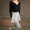 Women's Spandex Cotton Flare Leggings Set