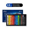 MUNGYO Academy Grade Oil Pastels for Kids - Soft, Economical, 12 Colors