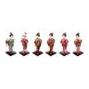 11.81inch Japanese Kimono Doll Desktop Ornament, Lady Figurine, Asian Geisha Figurine for Cabinet