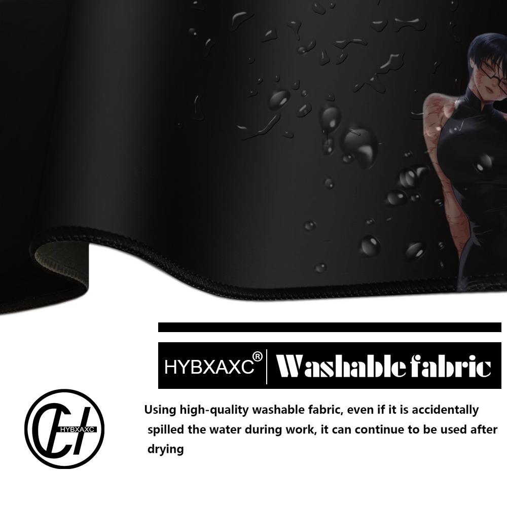 1pc Anime Zenin Maki Large Mousepad Keyboard Pad J-jujutsu K-kaisen Laptop Cushion Non-slip Deskpad