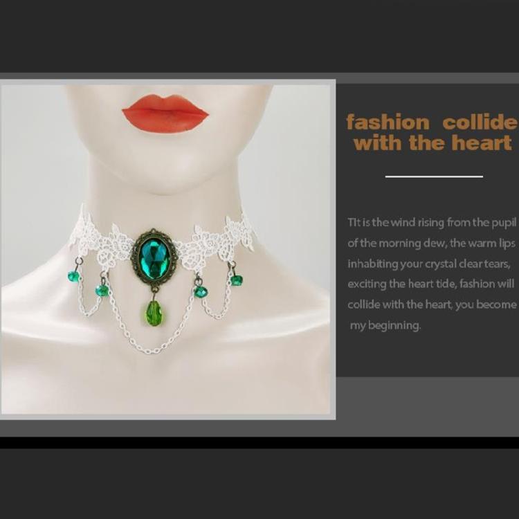 Multifunction Women Hollow Lace Necklace Hangable Female Women Birthday Present