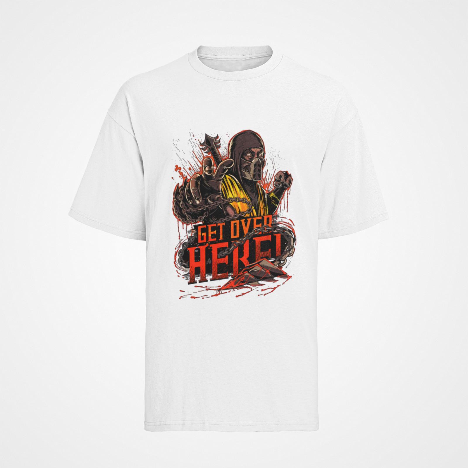 

Mortal Kombat Sub-Zero Scorpion Retro Game T-Shirt Mens Womens Tees Top Herren Baumwolle S–XXXL 4XL