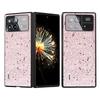 ABEEL For Xiaomi Mix Fold 3 5G Glitter Phone Case PU Leather+PC Shockproof Protective Cover