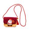 Christmas Handmade Felt Crossbody Bag, Children's Cartoon Non-woven Fabric Coin Purse, Christmas Candy Backpack