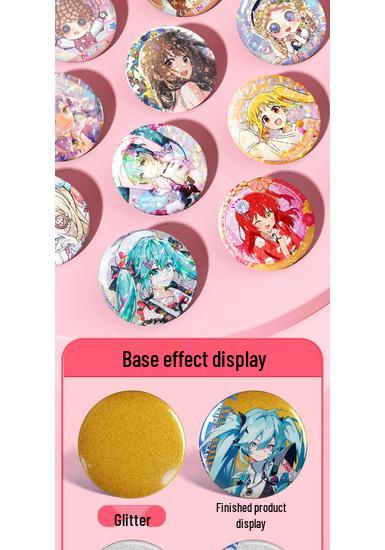DIY Badge Making Machine - Perfect for Anime Merchandise, Handmade Pins, Children's Birthday Gifts, and Comic Exhibitions