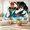 Bleach Anime Wall Tapestry Home Decor Hanging Cloth Art Background Tapestry for Bedroom