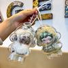 Skullpanda Protective Transparent Storage Case For Plush Dolls Display Winter Symphony Impressionnisme Series  Dolls Accessories