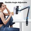 Adjustable Desktop Tablets Mount Holder With Ball Joint For Cooking Office And Video Calls Up To 13inches