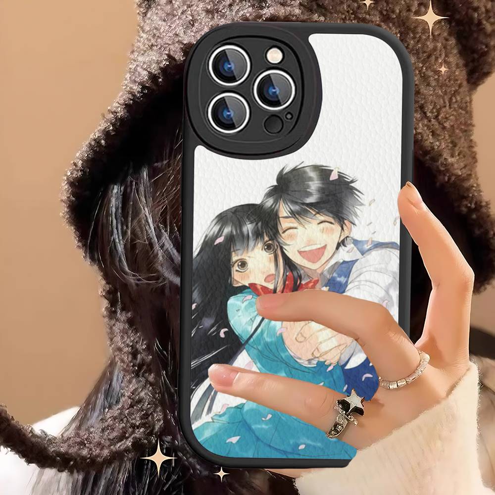 K-Kimi Ni T-Todoke For IPhone 16 15 14 13 12 11 Pro Max Plus Leather Phone Case