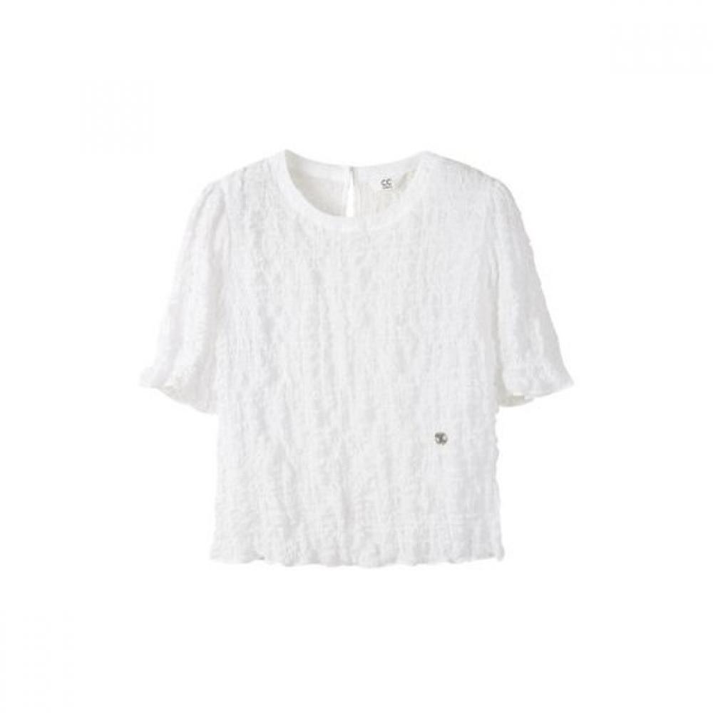 Cc Collect. Logo Embossed Blouse C252psc142