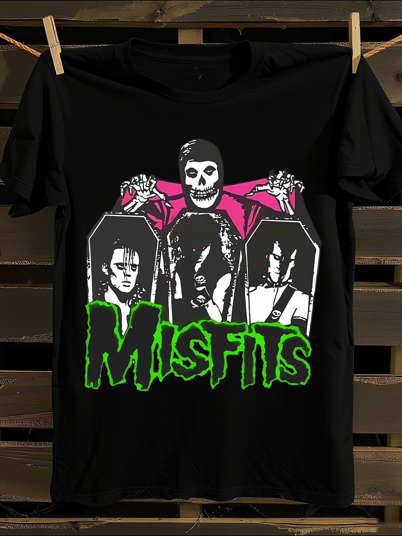 Vintage 1980s Misfits Graphic T-shirt S