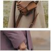 1PC Smile Bag French Bolingen Niche Leather Women's Bag Premium Folded Handbag Crossbody Bag Women's Bag