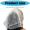 Classical Lace Headscarf Multiuse Triangular Design Headwrap for Women Fashion Enthusiasts and Various Occasion Outfit