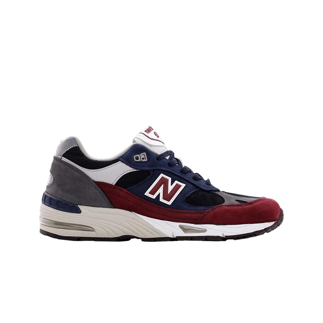 

Мужские кроссовки New Balance 991 Made in UK Navy M991RKB бордового цвета