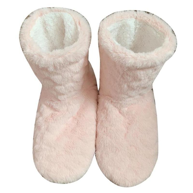 Coppia invernale Pantofole calde antiscivolo addensate più calzini da interno in velluto Scarpe da pavimento morbide