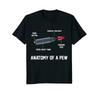 Anatomy Of A Pew Funny Bullet Assembly Tshirt Summer Cotton Short Sleeve Oneck Unisexs T Shirt New S3xl
