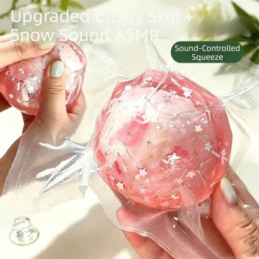 Shapable Wax Crunchy Squishy Satisfying Sound Sensory Fidget Ball Crispy Squishy Ball Kids Adults