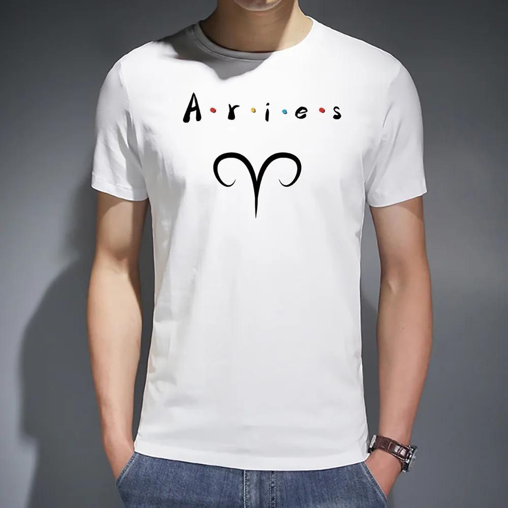 

Футболка мужская белая рубашка модная футболка с круглым вырезом и коротким рукавом с принтом созвездия летние футболки повседневный топ пригородная уличная одежда XXXXXL белый
