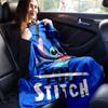 1pc,"I Love You Stitch" Cute Cartoon Character Throw Blanket for Home Decor, Couch Cover, Outdoor Use, Travel , Office Nap, Gift Idea