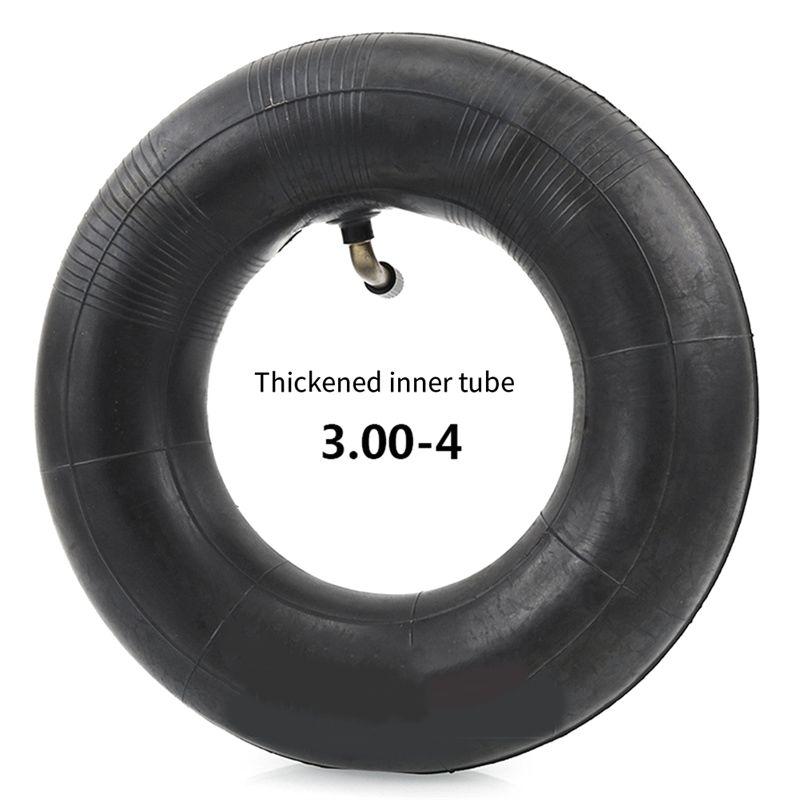 N68R--Pack Of 2 Inner Tubes With TR87 Valve For Wheelbarrow, Sack Truck, Handcart 3.00-4, 10X3, 260X85 Black Durable Easy To Use