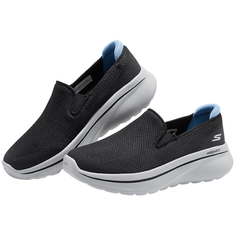 Skechers Women s Arch Support Slip-on Walking Shoes 125841 US 8