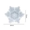 2026 Christmas Silicone Snowflake Mold Candle Soap DIY Aromatherapy Plaster Candle Decorating Mould Candy Chocolate Making Tools