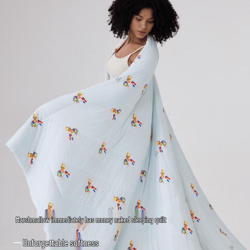 Aimeijia Cloud+Marshmallow Naked Sleep Summer Quilt 2.0