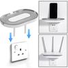 Punch-Free Socket Storage Rack On The Wall Router Shelf Outlet Placement Holder Cable Organizer Bedroom Living Room Decoration