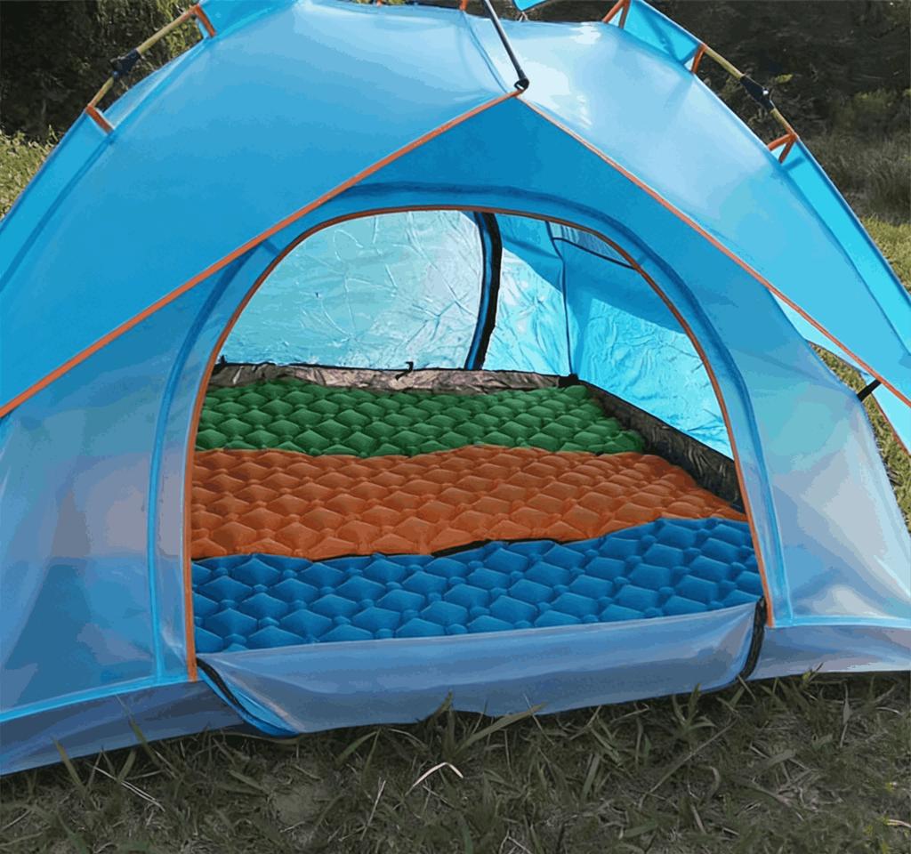 Hot Sale Popular Conforming EVA Ultra-light Inflatable Bed Sleeping Pad Camping Pad Moisture-proof Pad