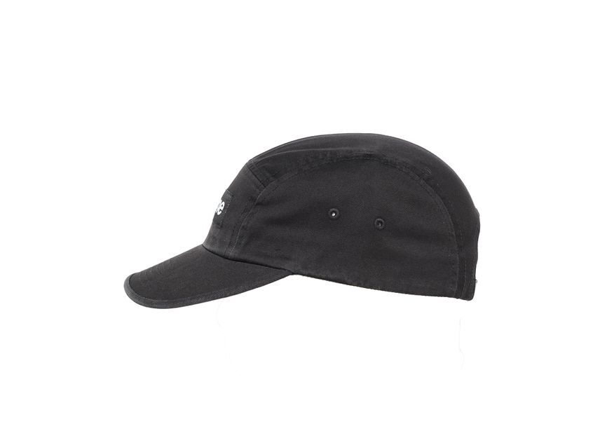 Supreme Gorra de Campo de Sarja de Chino Lavada Negra