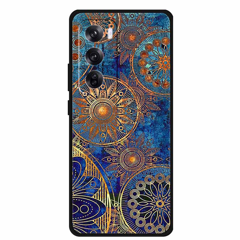 Funda For OPPO Reno 12 / Reno12 Pro Global Case Fashion Printed Soft Silicone Back Cover For Reno12 Pro Cat Phone Case Reno12 5G