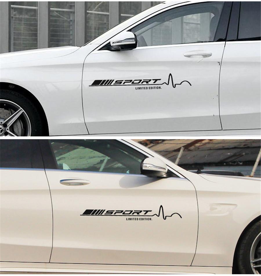 Body Sticker Sport Black Pair