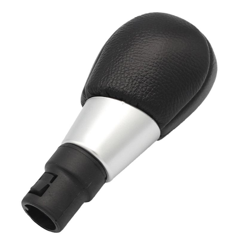 Car 6 Speed Leather Gear Shift Knob For Volvo S60 S80 V70 XC70 XC60 PU Leather Gear Shift Knob Replacement Car Interior Parts